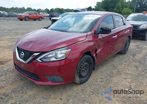 2016 Nissan Sentra S/Sv/Sr/Sl from USA, damaged, VIN 3N1AB7AP2GL642545